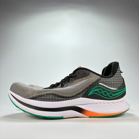Saucony Endorphin Shift 2 Gray Green Lace Up Running Shoes S20689-20 Men’s Sz 11 - Picture 4 of 11